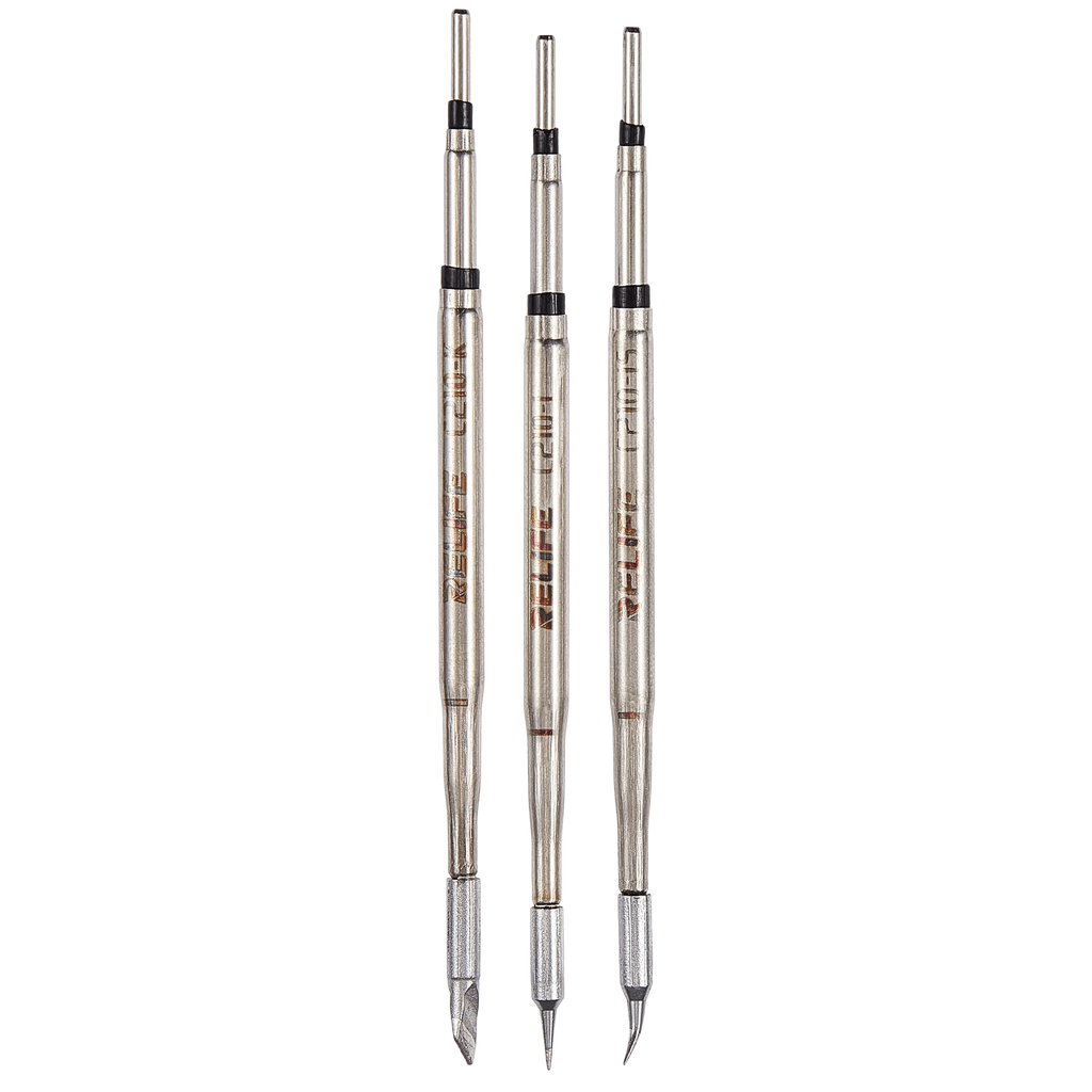 210 Soldering Iron Tip Set (I/S/K) (Relife)