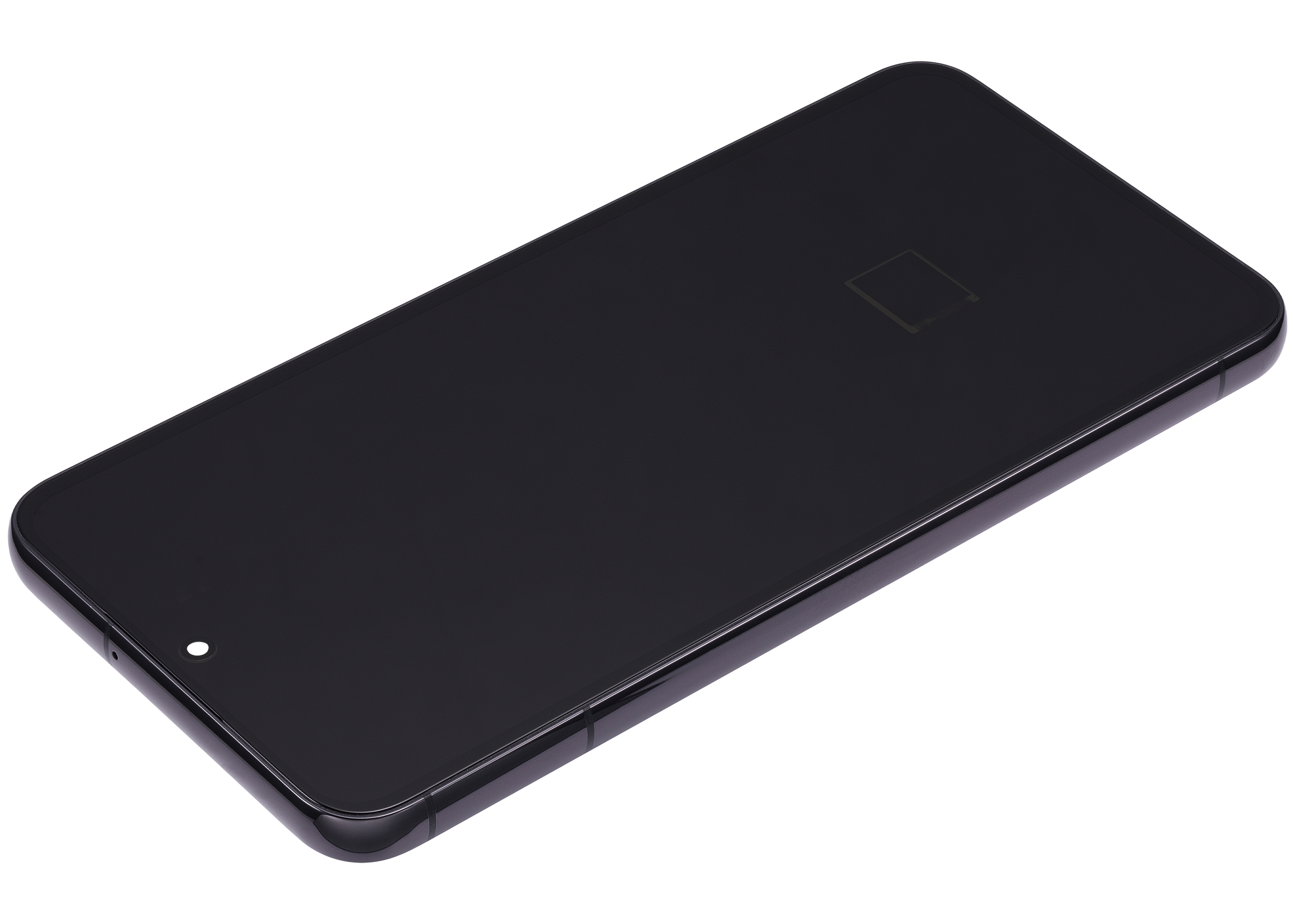 OLED-Display mit Rahmen für Samsung Galaxy S22 Plus 5G (US & Internationale Version) (Aftermarket Plus) (120Hz) (Phantom Black)