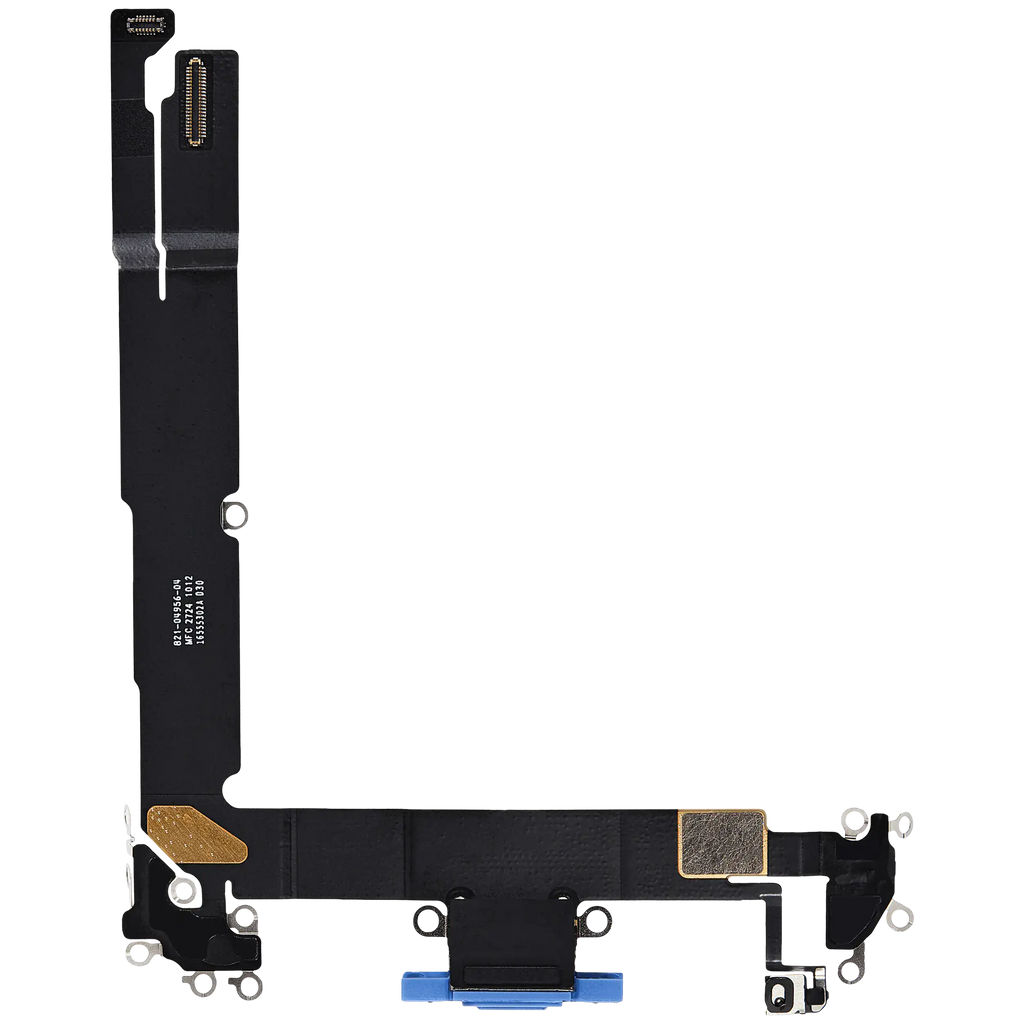 Ladebuchse Flex Cable für iPhone 16 Plus (gebrauchter OEM-Ausbau) (Ultramarine)