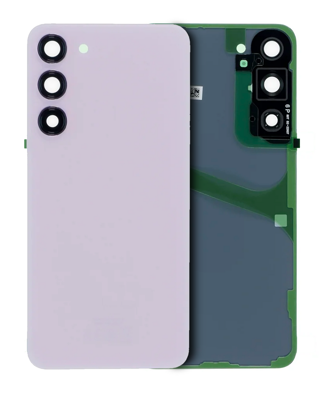 Backcover mit Kameralinse für Samsung Galaxy S23 Plus (Service Pack) (Lavender)