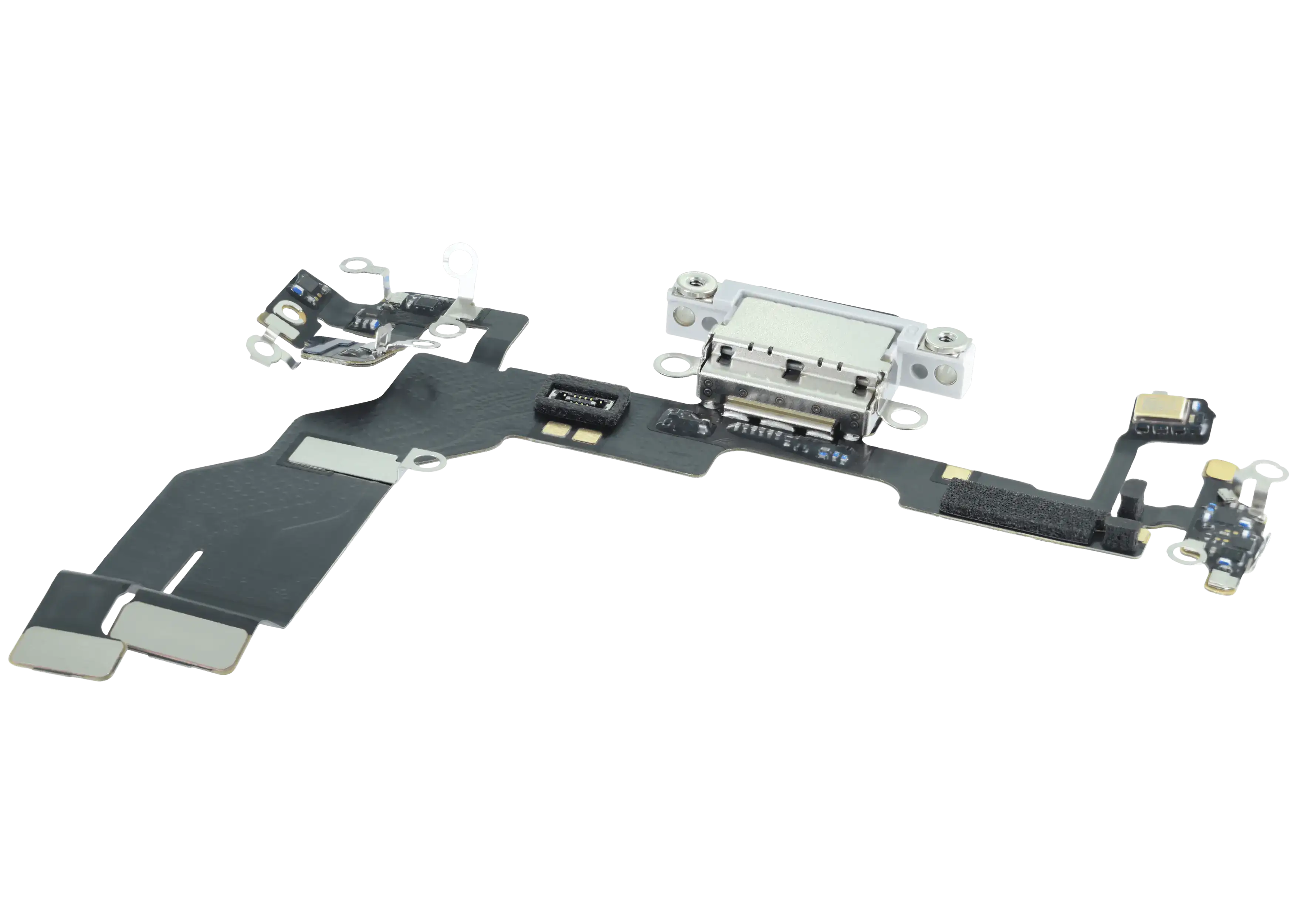 Ladebuchse Flex Cable Compatible für iPhone 17e (Original OEM) (Weiß)