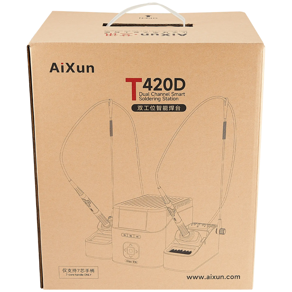 Aixun T420D Lötstation Dual Channel WiFi T210/T115/T245 220V