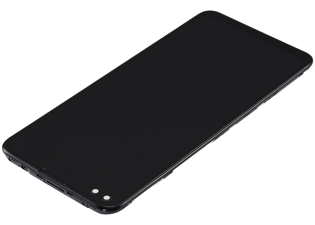 OLED-Display mit Rahmen Compatible für Oppo A93 (2020) (Refurbished) (Alle Farben)