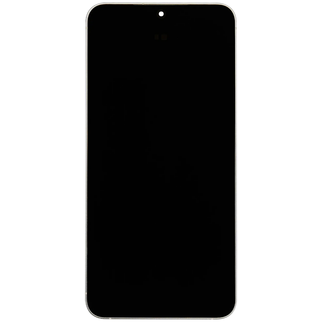 OLED-Display mit Rahmen für Samsung Galaxy S25 Plus 5G (US & Internationale Version) (Aftermarket Plus) (Pink Gold)