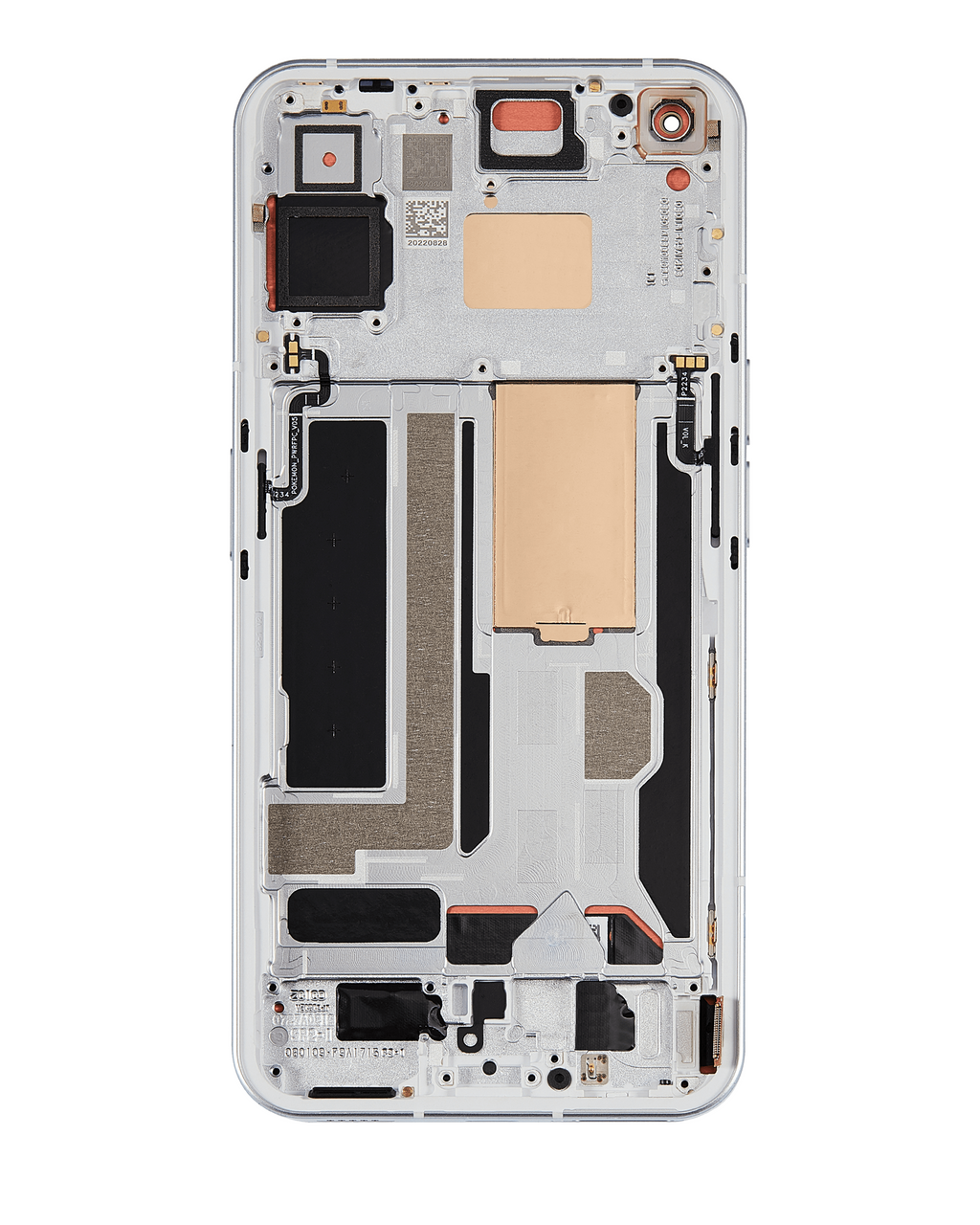 OLED-Display mit Rahmen für Nothing Phone 1 (Refurbished) (Weiß)