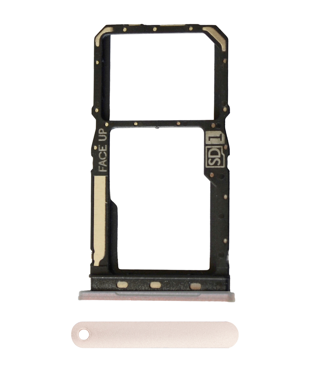 SIM Card Tray for Motorola Moto G Stylus 5G (XT2315 / 2023) – Original OEM (Rose Champagne)