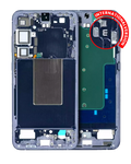 Midframe/Rahmen für Samsung Galaxy S24 Plus 5G (Internationale Version) (Service Pack) (Cobalt Violet)