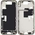 Midframe/Rahmen mit Small Parts für iPhone 16 Pro Max (EU / Global Version) (gebrauchter OEM-Ausbau, Qualität A) (Natural Titanium)