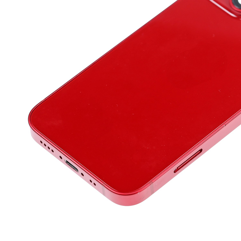 Backcover/Rahmen mit Small Parts für iPhone 13 Mini (EU / Global Version) (gebrauchter OEM-Ausbau, Qualität B) (Rot)
