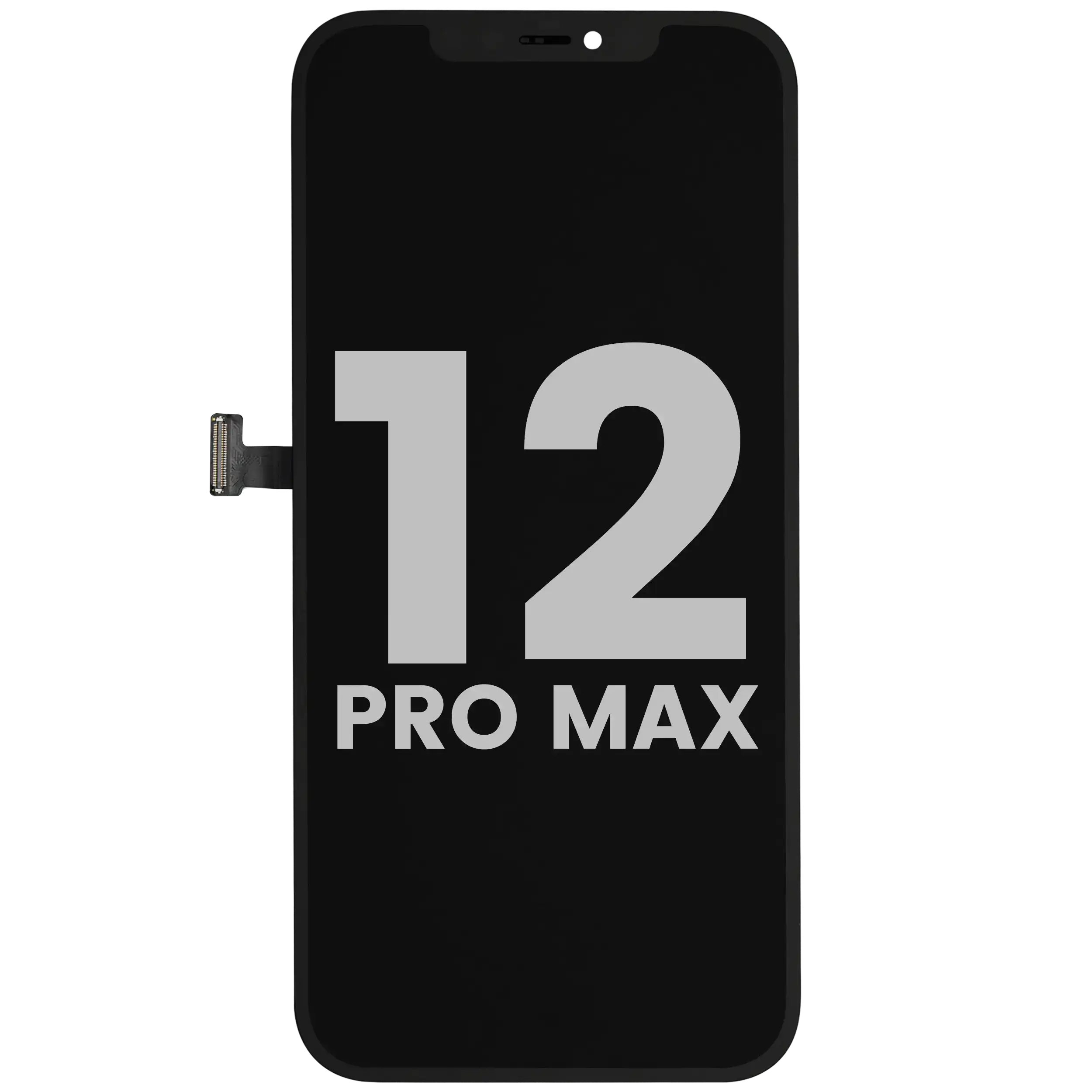 OLED-Display Compatible für iPhone 12 Pro Max (gebrauchter OEM-Ausbau, Qualität A)