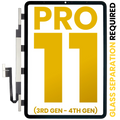Digitizer for iPad Pro 11" 3rd Gen (2021) and 4th Gen (2022) – Glass separation required – Premium – All colors