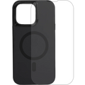 Black Case mit Display Protector And MagSafe für iPhone 15 Pro Max (Skech)