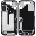 Midframe/Rahmen mit Ladebuchse Flex & Small Parts für iPhone 17 (EU / Global Version) (gebrauchter OEM-Ausbau, Qualität A) (Weiß)