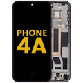 OLED-Display mit Rahmen für Nothing Phone (4a) (Refurbished) (Schwarz)