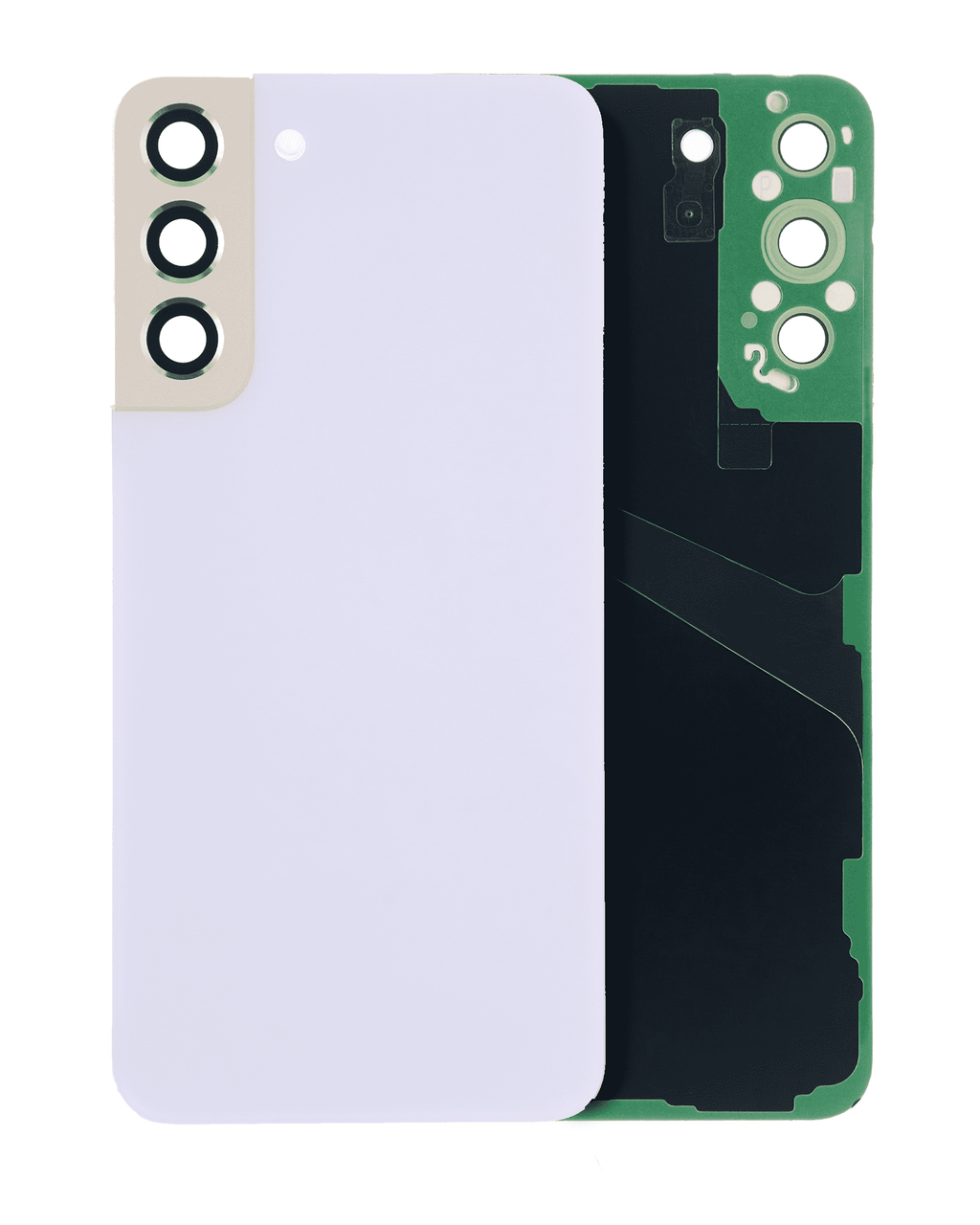 Samsung Galaxy S22 Plus Backcover Kameralinse violett ohne Logo Qualität A