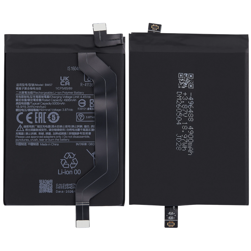 Replacement Akku für Xiaomi Poco X3 GT (BM57)