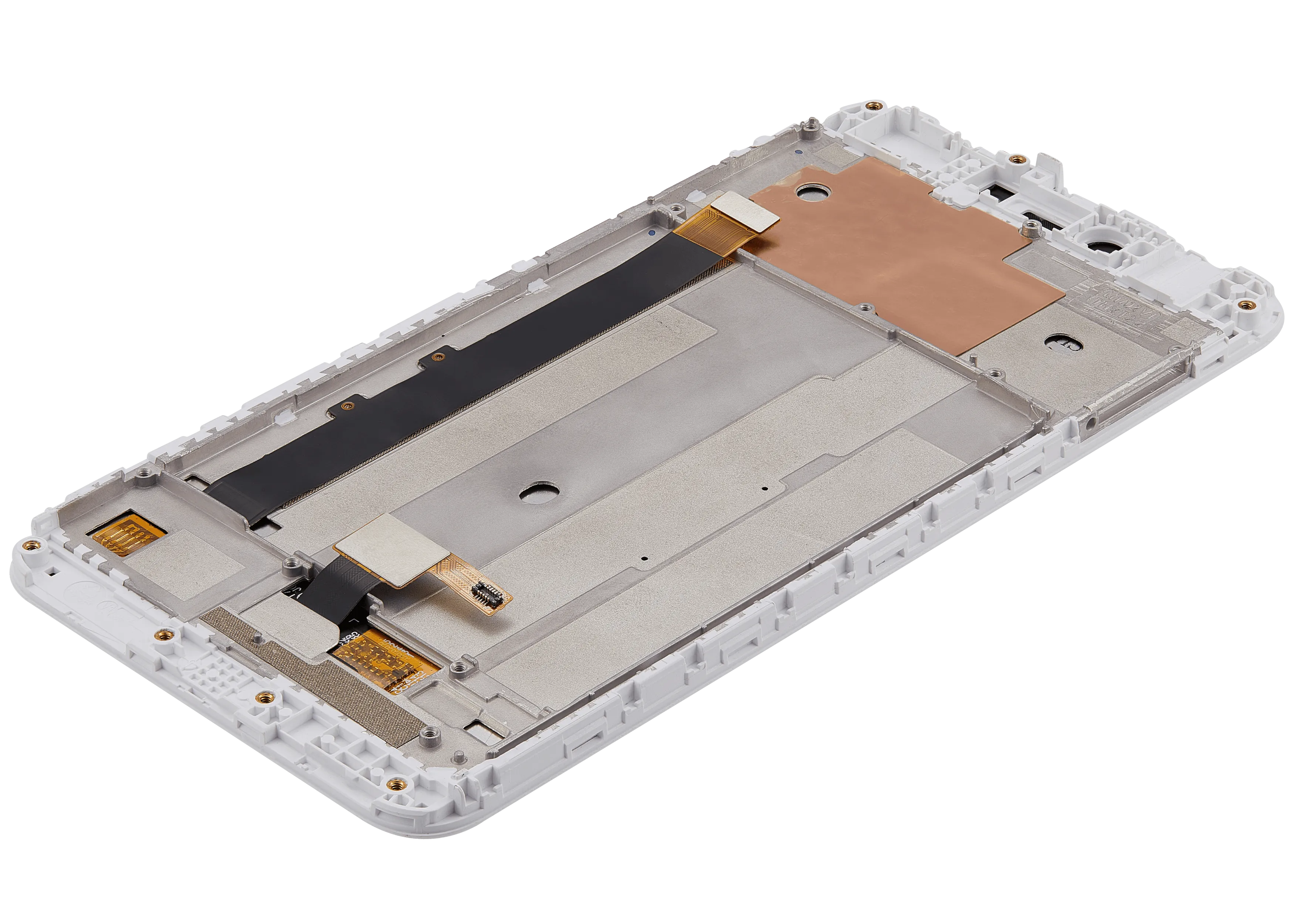 LCD-Display mit Rahmen für Xiaomi Redmi Note 5A (Aftermarket Plus) (Weiß)