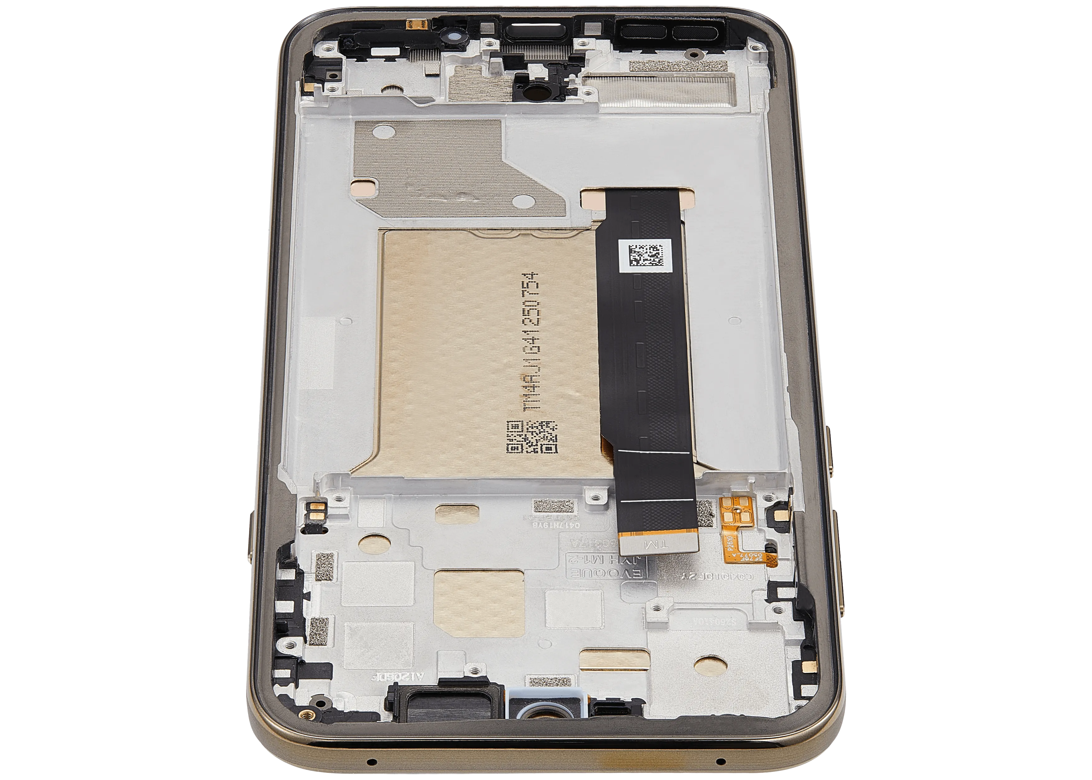 OLED-Display mit Rahmen für Motorola Edge (XT2609 / 2026) (Refurbished) (Martini Olive)