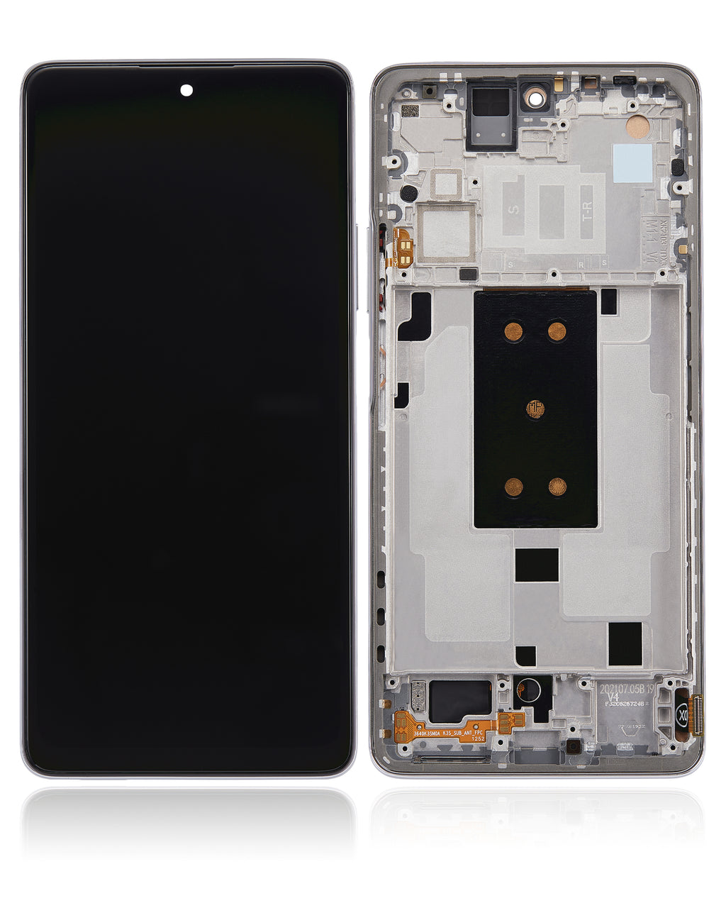LCD Display with Frame for Xiaomi 11T (Aftermarket Incell) (Moonlight White)