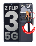 Original OEM-Ausbau Qualität A (gebraucht) – Samsung Galaxy Z Flip 3 5G US
