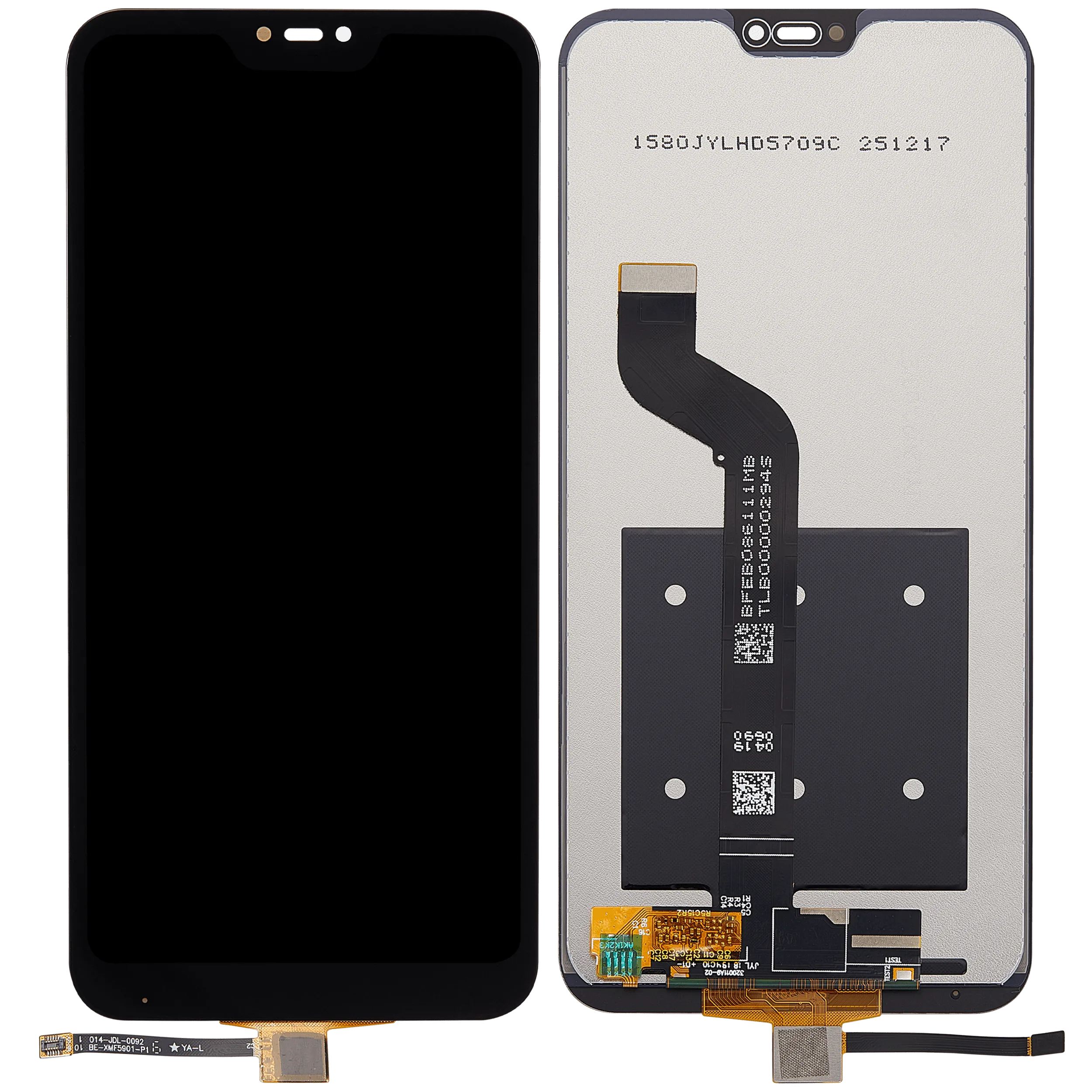 LCD-Display ohne Rahmen für Xiaomi Mi A2 Lite / Redmi 6 Pro (Aftermarket Plus) (Alle Farben)