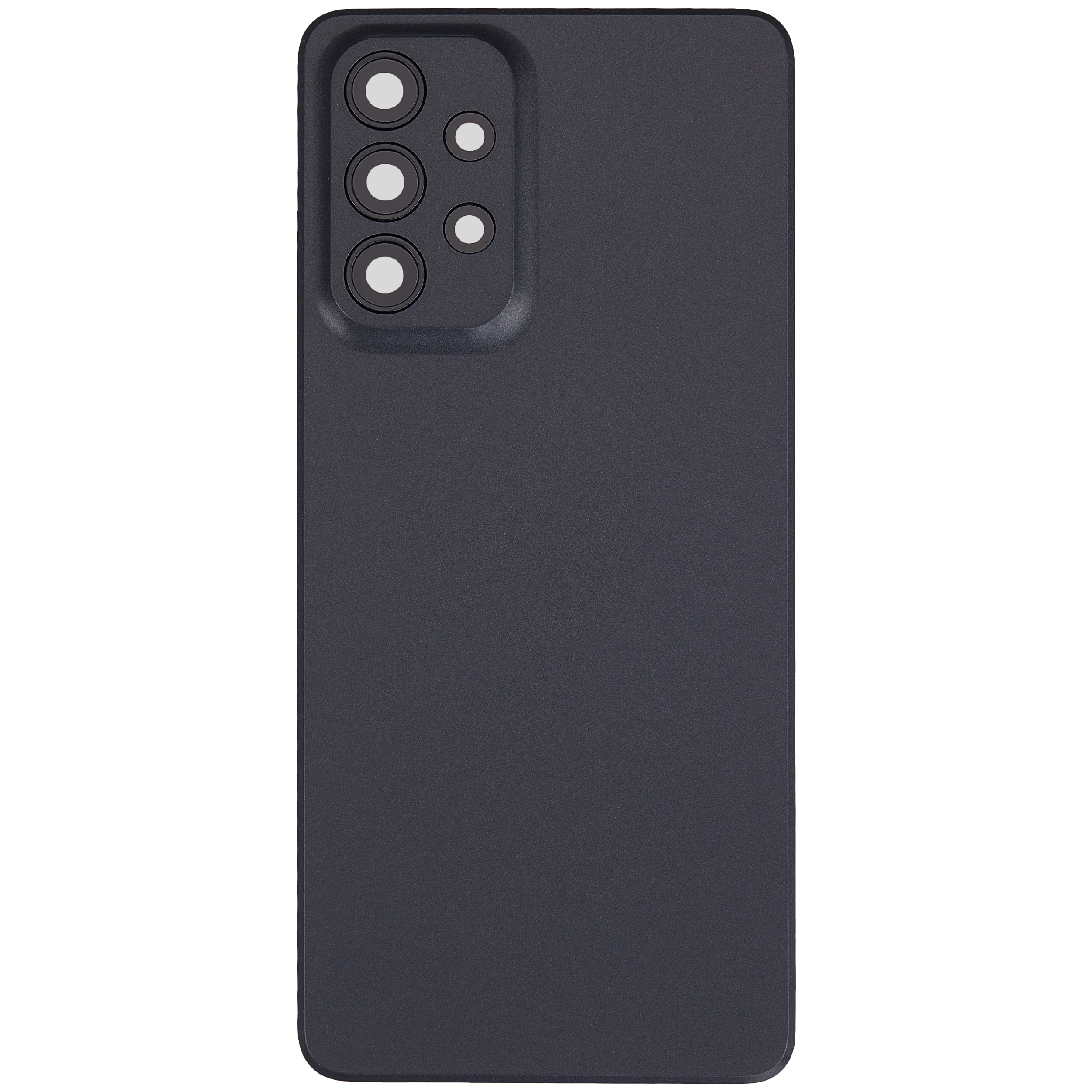 Backcover mit Camera Lens für Samsung Galaxy A33 5G (A336 / 2022) (ohne Logo) (Aftermarket Plus) (Schwarz)