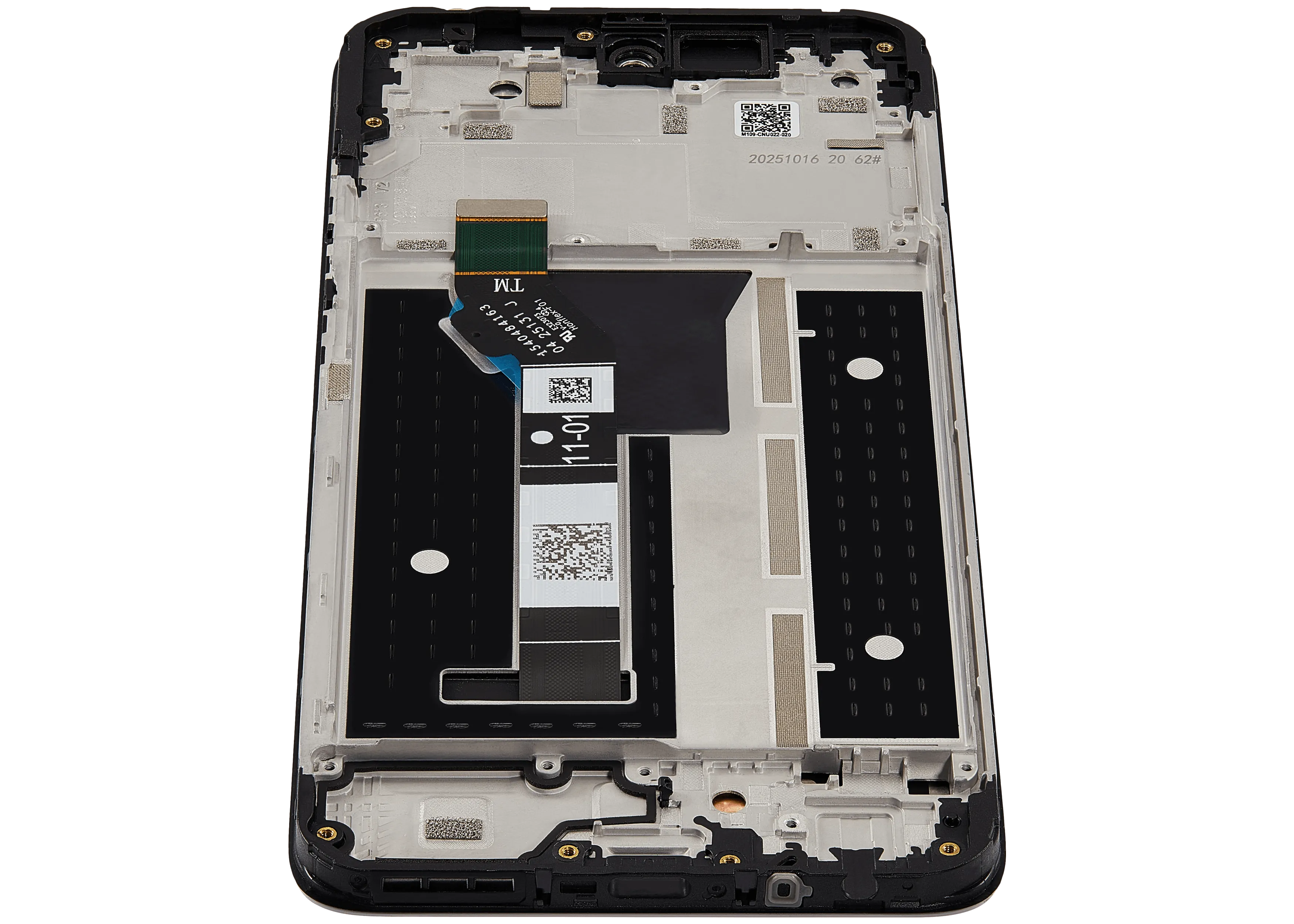 LCD-Display mit Rahmen für Motorola Moto G 5G (XT2613 / 2026) (Refurbished) (Alle Farben)