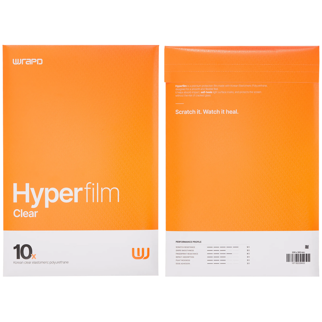 Wrapd HyperFilm - EPU Tablet Display Protector Film 11" (10 Pack) (Clear)