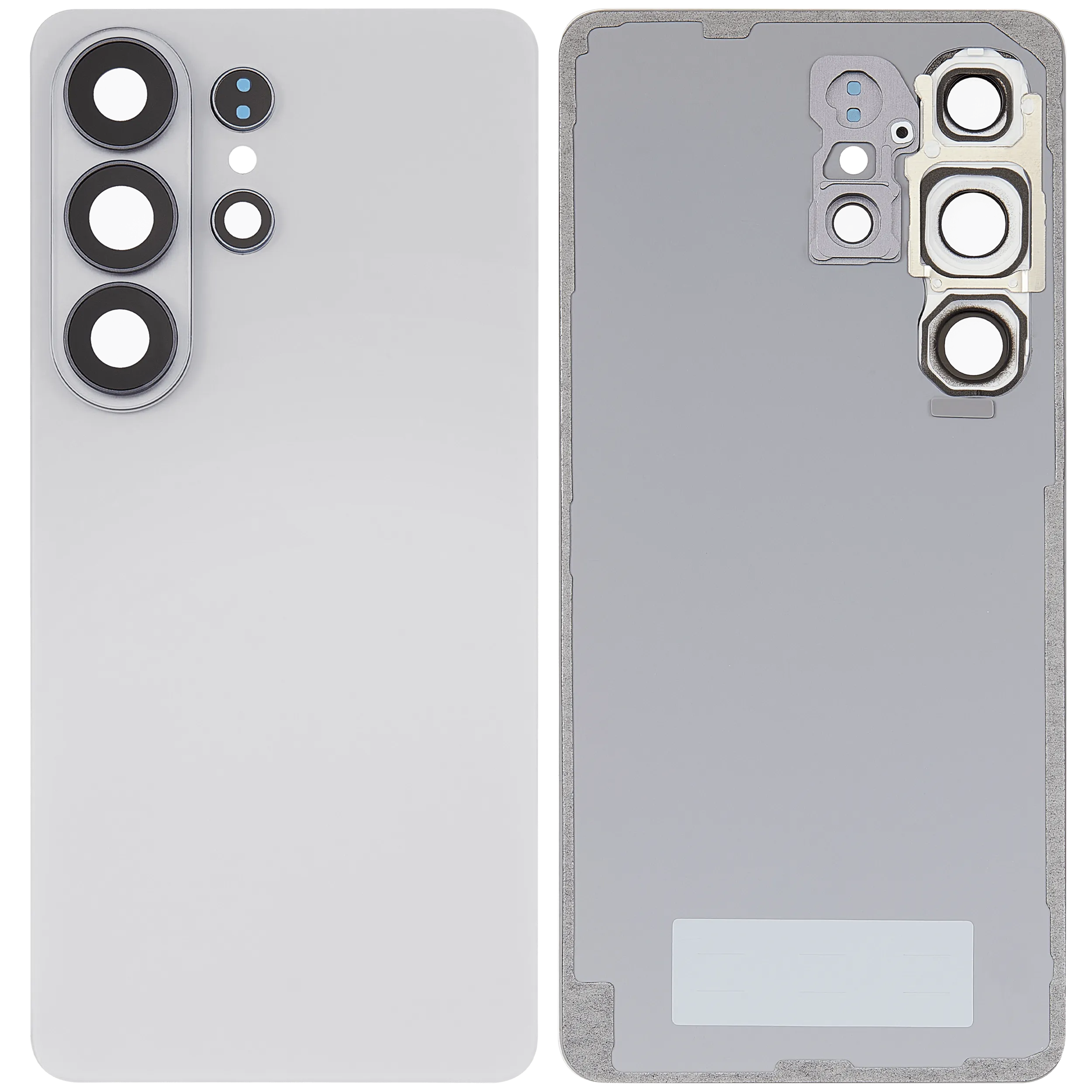 Backcover Glass mit Camera Lens für Samsung Galaxy S26 Ultra (Aftermarket Plus) (Weiß)