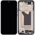 OLED-Display mit Rahmen für Xiaomi 15T (Refurbished) (Schwarz)