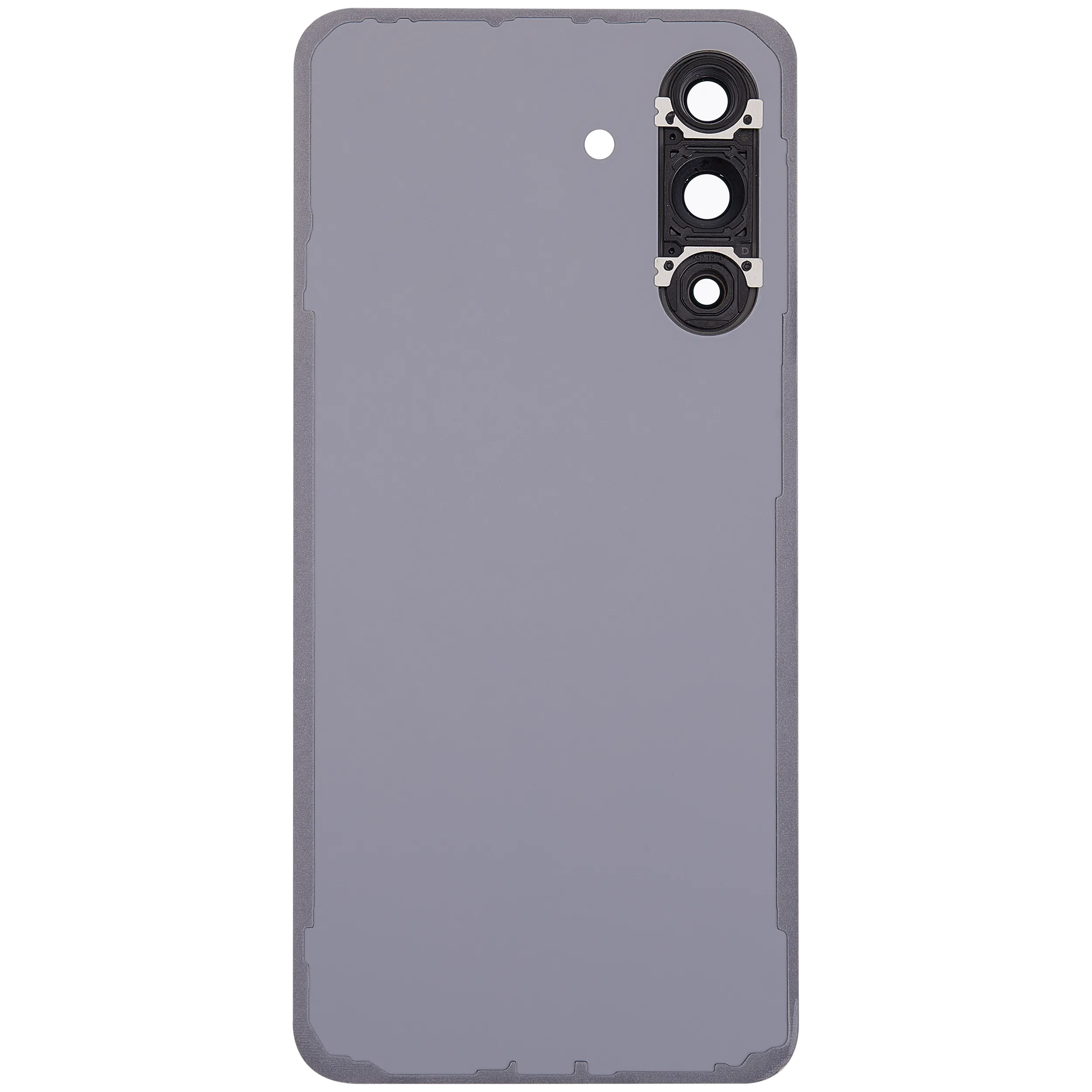 Backcover Glass mit Camera Lens für Samsung Galaxy A57 5G (A576 / 2026) (ohne Logo) (Aftermarket Plus) (Grau)