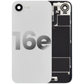 Back Cover with MagSafe Magnet, NFC, and Flash Flex Cable for iPhone 16e (Used OEM Spare Part, Quality A, White)