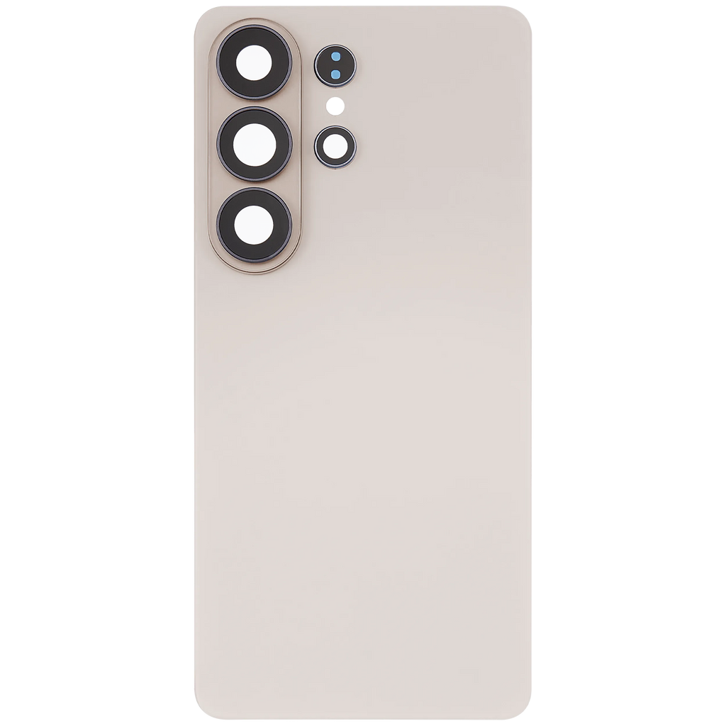 Backcover Glass mit Camera Lens für Samsung Galaxy S26 Ultra (Aftermarket Plus) (Pink Gold)