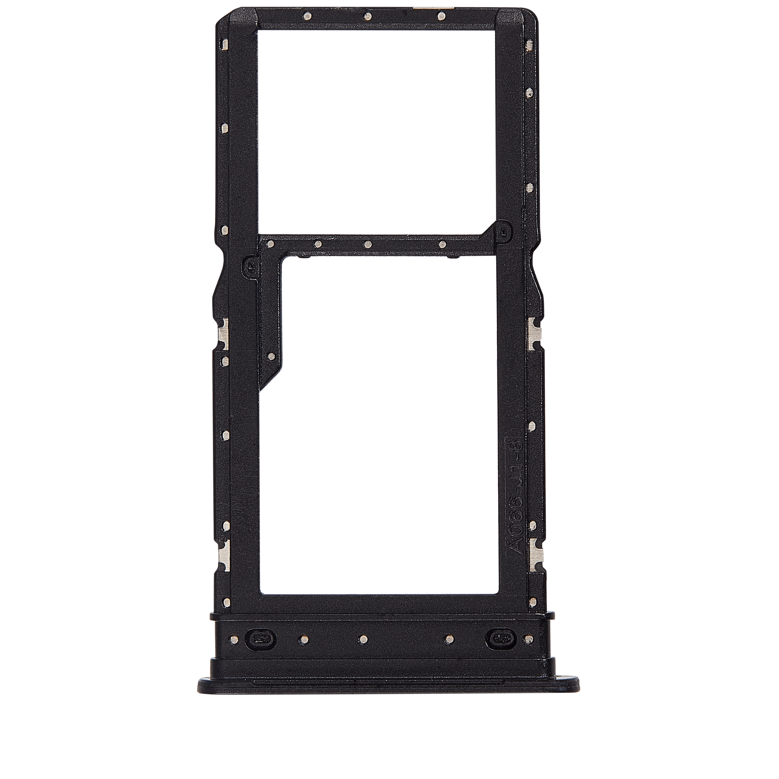 Dual Sim Card Tray für Samsung Galaxy A06 5G (A066 / 2025) (Schwarz)
