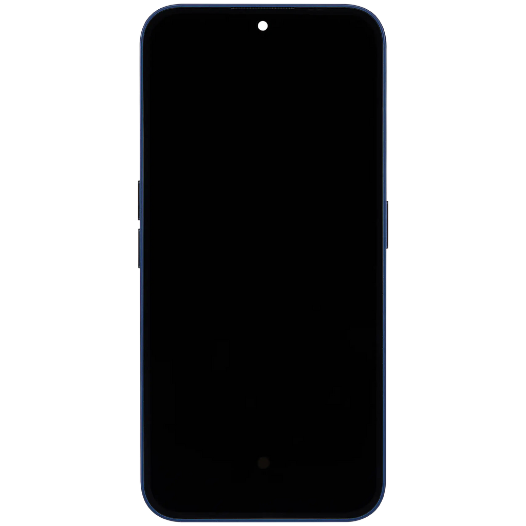 OLED-Display mit Rahmen für Nothing Phone (2a) (Refurbished) (Blau)