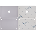 2 in 1 (Top and Bottom) Skin für MacBook Air 13" A1932 (2018-2019) / A2179 (2020) (Space Grau)