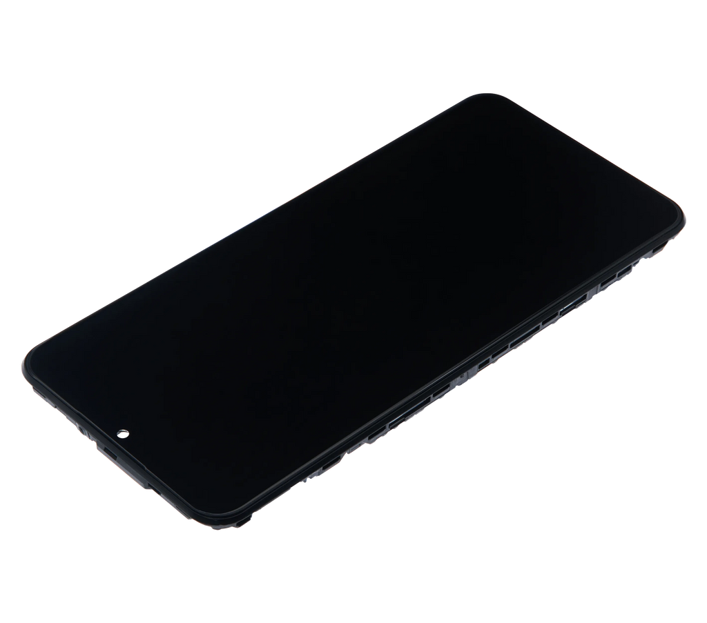LCD-Display mit Rahmen für Samsung Galaxy A13 4G (A135 / 2022) / A13s (A137 / 2022) (Aftermarket Plus) (Alle Farben)