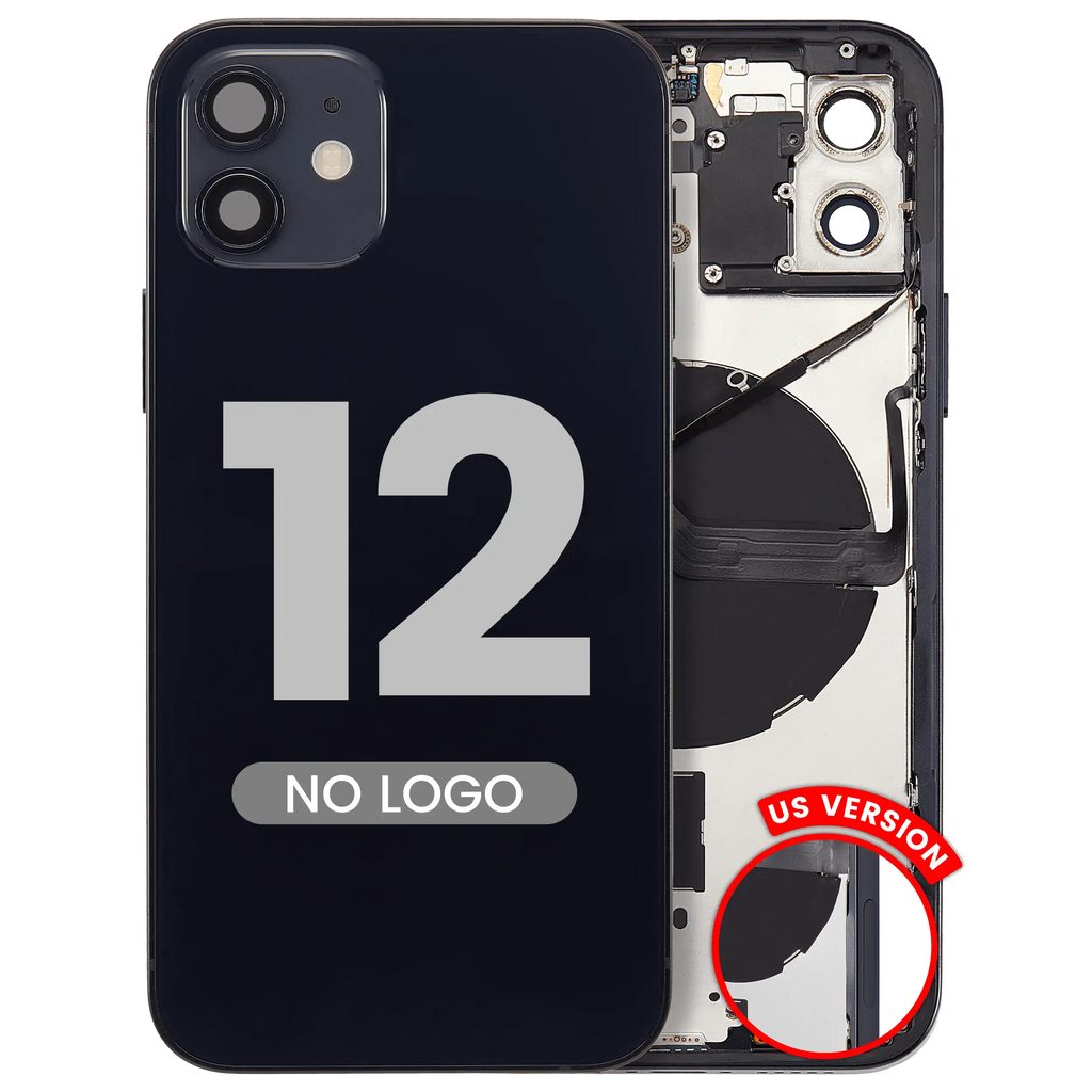Backcover/Rahmen mit Kleinteilen für iPhone 12 (US-Version) (Aftermarket Plus) S