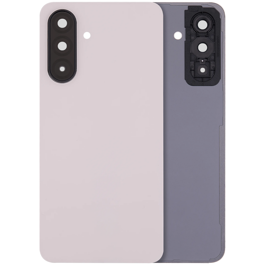 Backcover Glass mit Camera Lens für Samsung Galaxy A26 5G (A266 / 2025) (ohne Logo) (Aftermarket Plus) (Peach Pink)