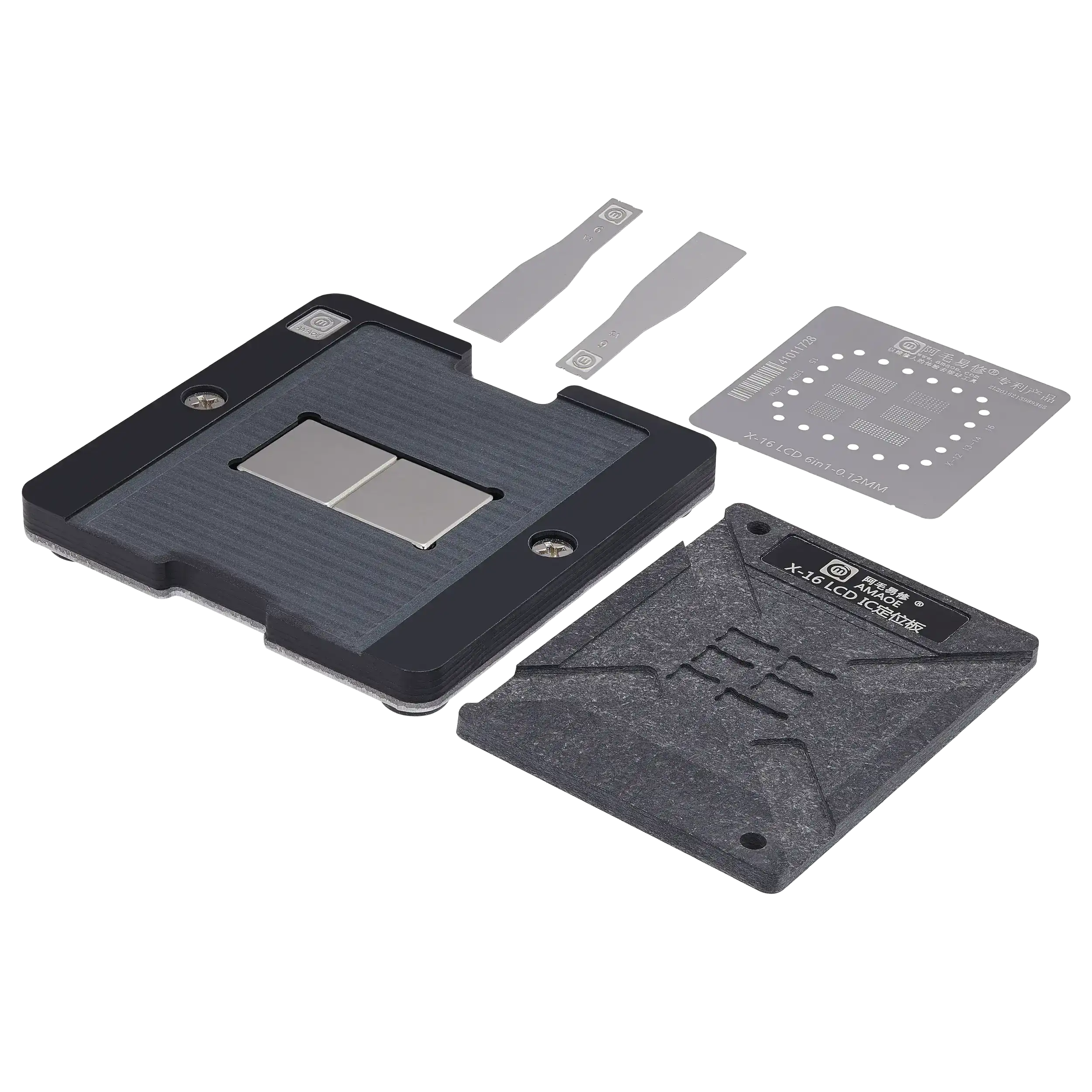 Display-IC-Reballing-Plattform für iPhone X bis 16 Serie (Amaoe)