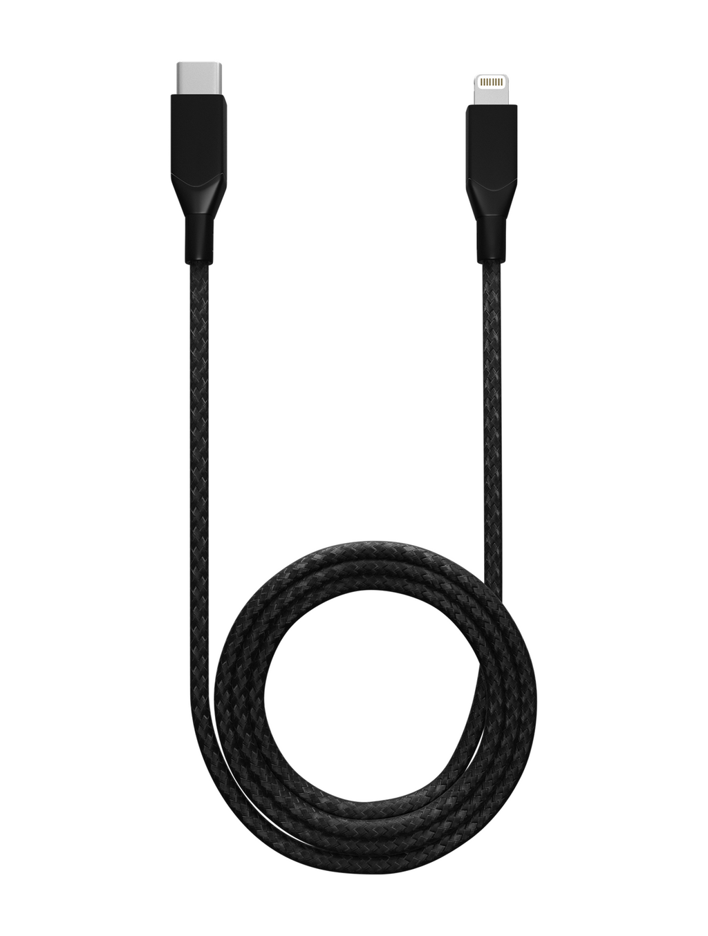 USB-C auf Lightning Kabel 1,8m Schwarz Non-MFI Ampsentrix Infinity