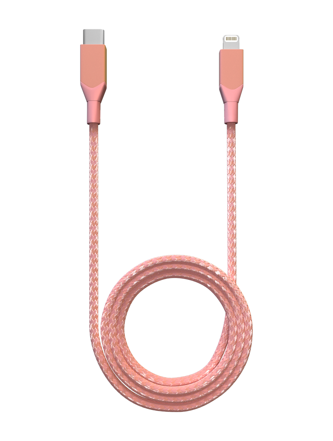 USB-C auf Lightning Kabel 1.8m Pink Non-MFI Ampsentrix