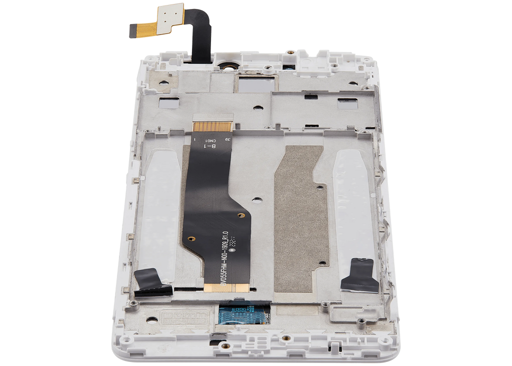 LCD-Display mit Rahmen für Xiaomi Redmi Note 4x (Aftermarket Plus) (Weiß)