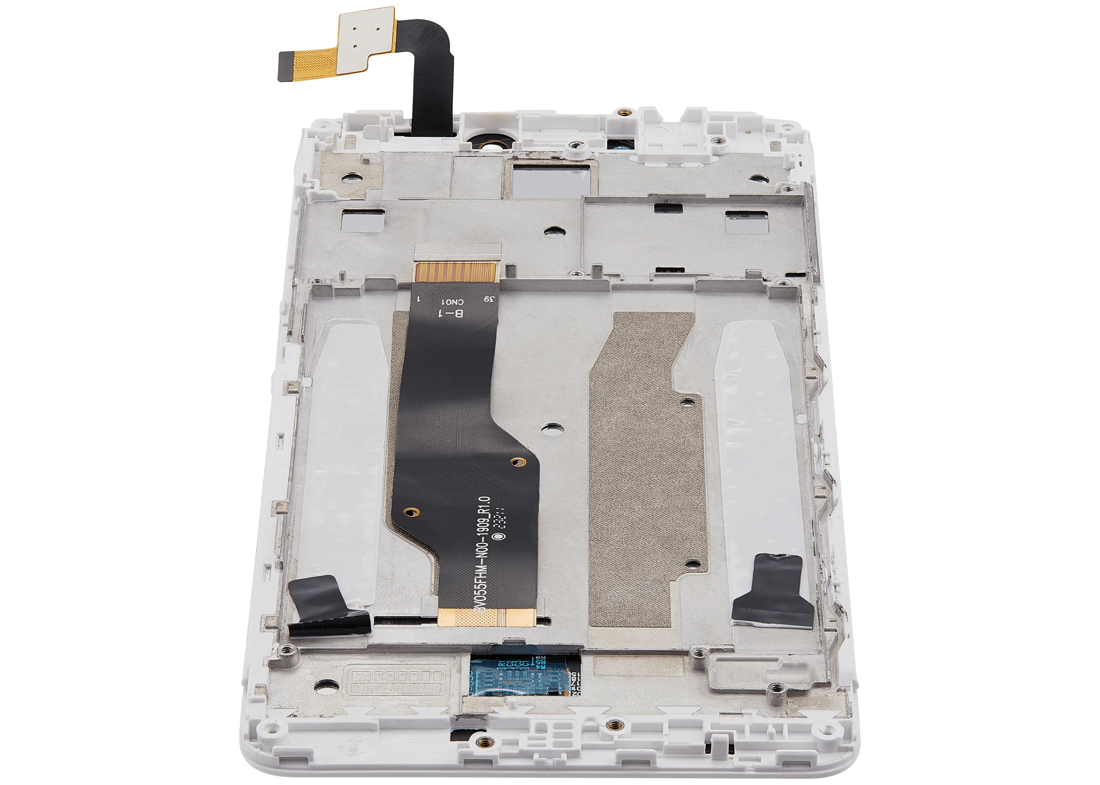 LCD-Display mit Rahmen für Xiaomi Redmi Note 4x (Aftermarket Plus) (Weiß)