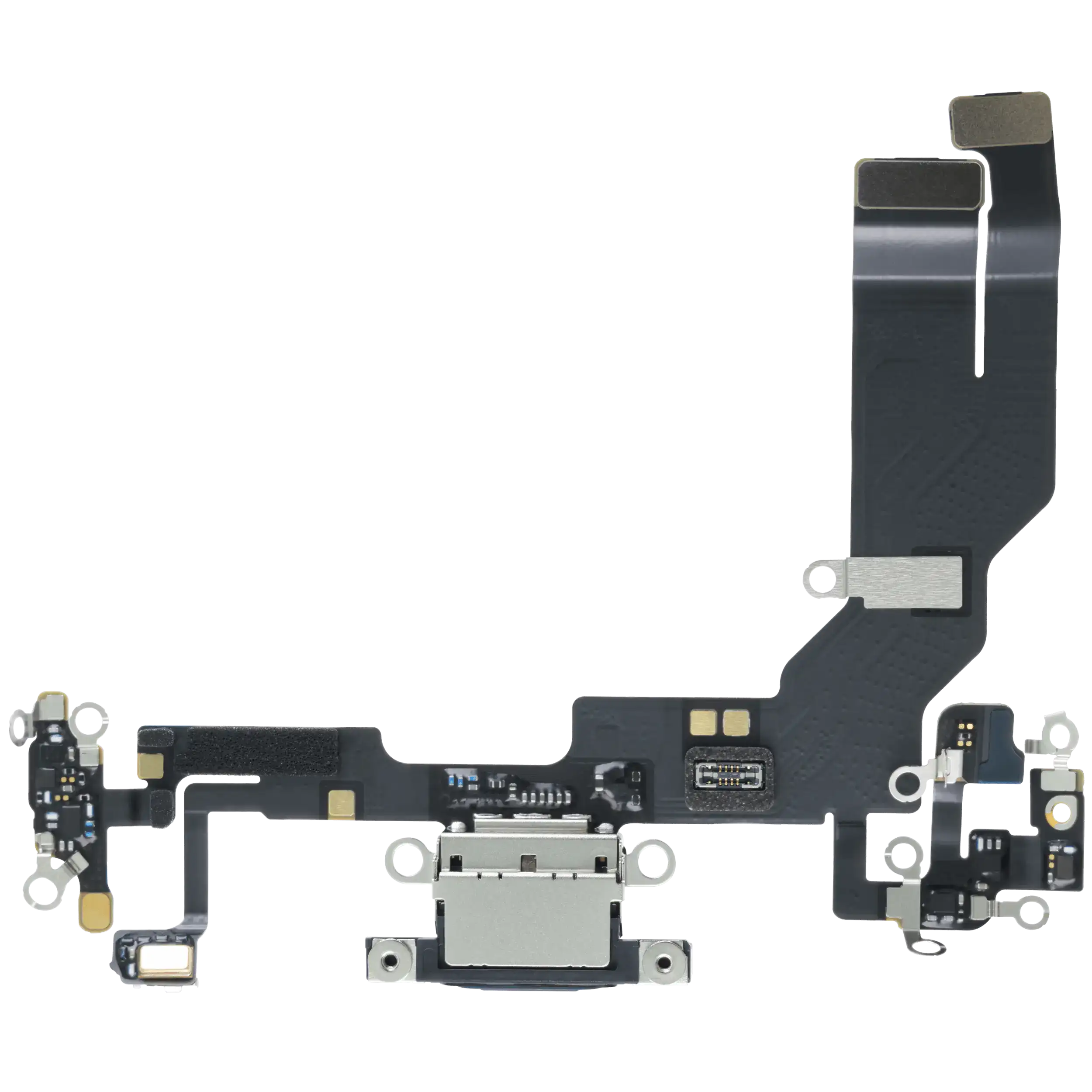 Ladebuchse Flex Cable für iPhone 17e (Original OEM) (Schwarz)