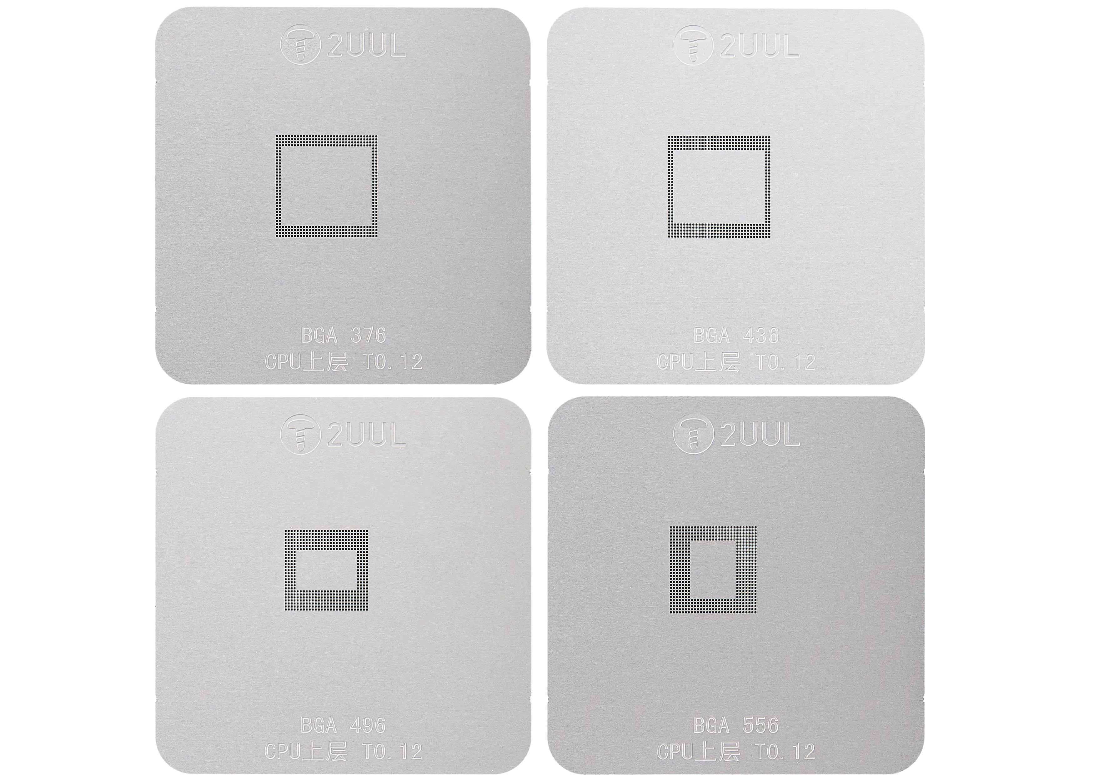 BH17 CPU Reball Base Magnetic Dual-Sided Reballing-Plattform Set (CPUX75) (2UUL)