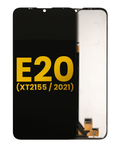 LCD-Display ohne Rahmen für Motorola Moto E20 Schwarz Refurbished