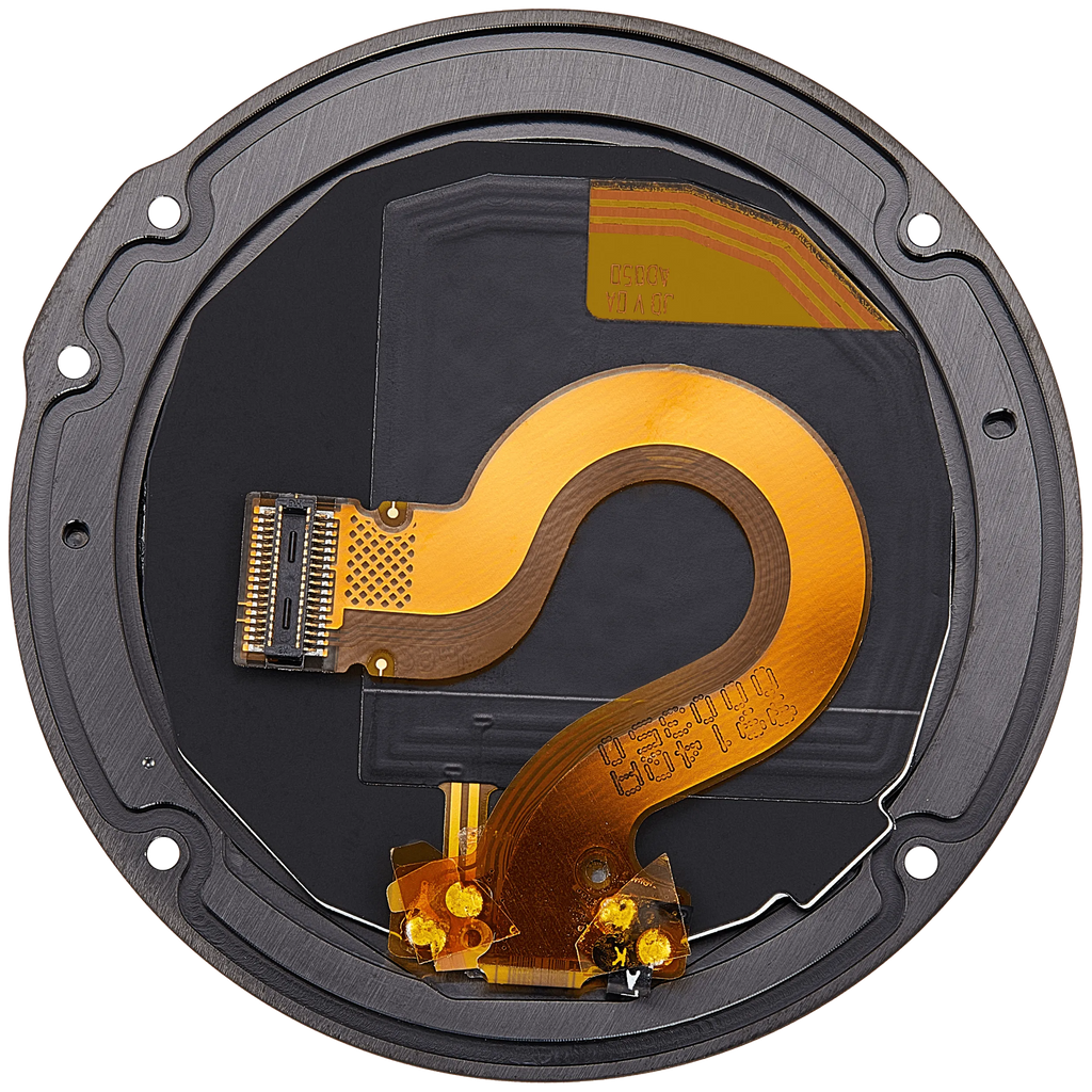 LCD-Display mit Rahmen für Garmin Fenix 6X / 6X Pro (2019) (Premium) (Schwarz)