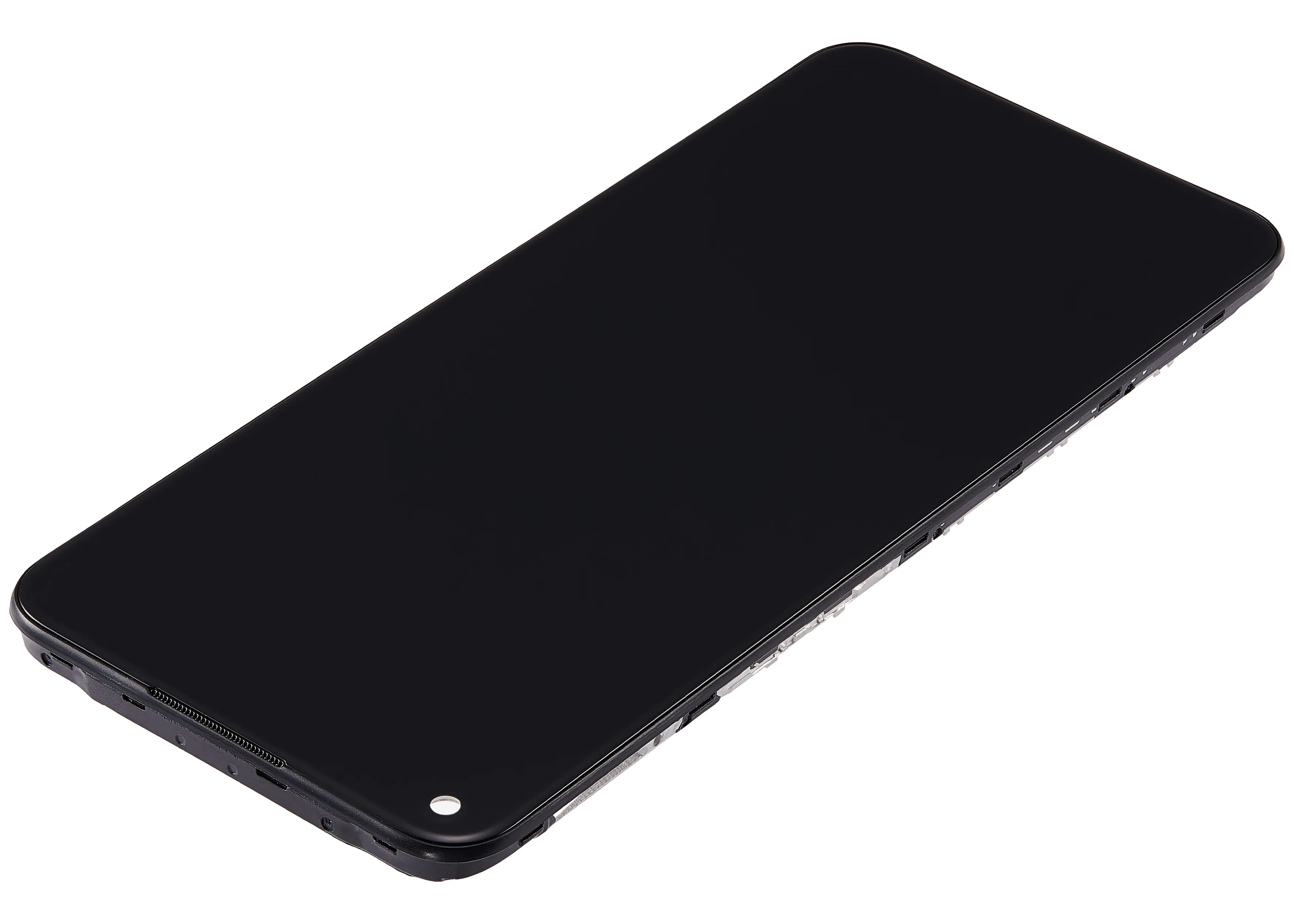 LCD-Display mit Rahmen Compatible für Oppo A32 (2020) (Refurbished) (Alle Farben)