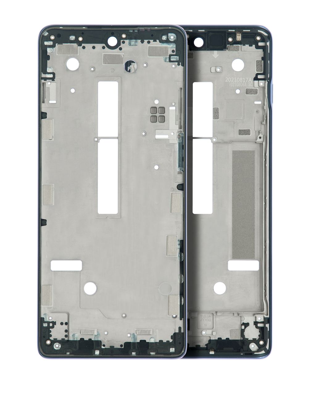 Midframe/Frame for Moto G200 5G (XT2175 / 2022) (Phantom Black)